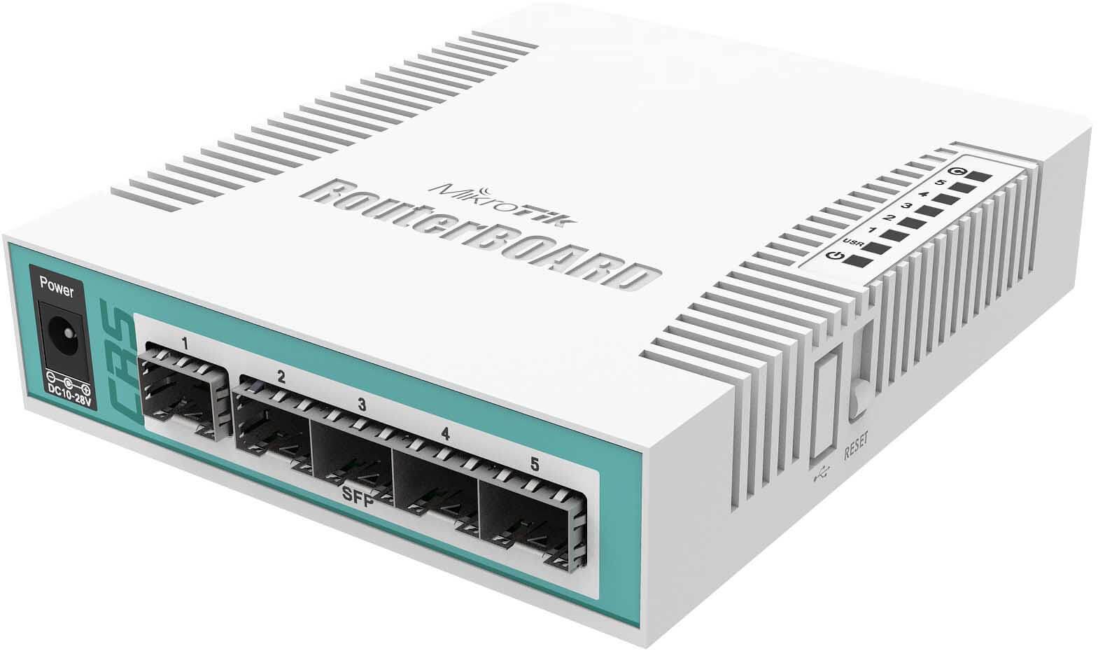 Mikrotik CRS106-1C-5S MikroTik CRS106-1C-5S SFP Router Switch ürün görseli 3 - wifidepo