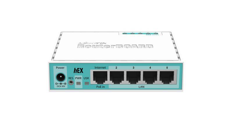 Mikrotik RB750GR3 MikroTik RB750Gr3 - MikroTik hEX 5 Port Gigabit Firewall Router ürün görseli 2 - wifidepo