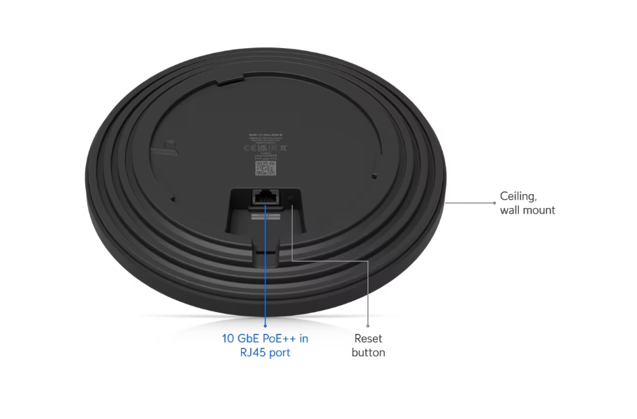 UBNT U7-PRO-XGS UBNT UniFi U7 PRO XGS U7-PRO-XGS İç mekan WiFi7 Access Point ürün görseli 2 - wifidepo