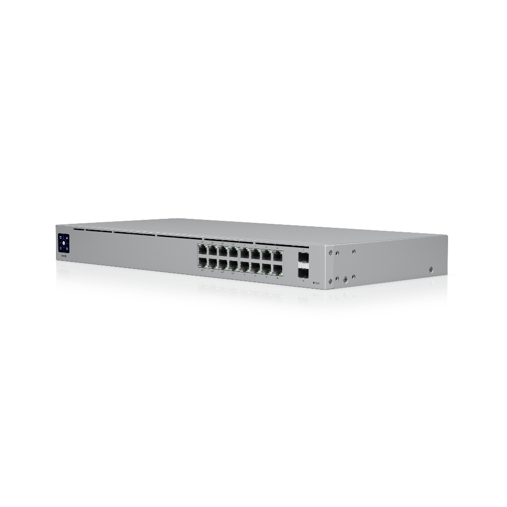 UBNT USW-16-POE UBNT UniFi USW-16-POE | 16 Port Layer 2 PoE Switch ürün görseli 2 - wifidepo