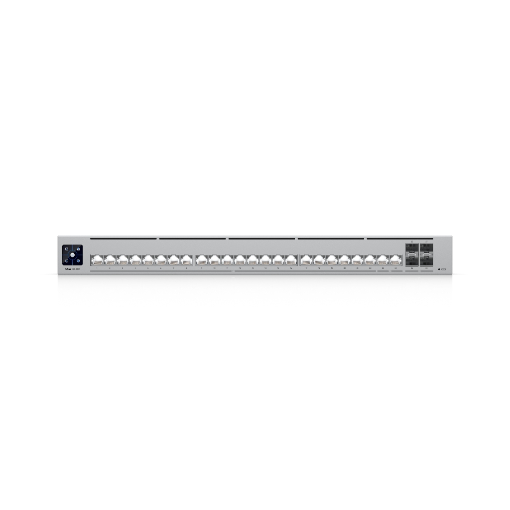UBNT USW-Pro-HD-24-PoE UBNT UniFi Switch Pro HD 24 PoE (USW-Pro-HD-24-PoE) - 22× 2.5G PoE++ + 2× 10G PoE++ Layer 3 Switch ürün görseli 5 - wifidepo
