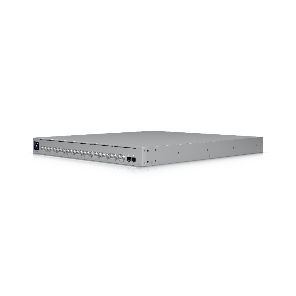 UBNT USW-Pro-XG-24 UniFi Pro XG 24 (USW-Pro-XG-24) | 24 Port 10GbE/2.5GbE Layer 3 Etherlighting™ PoE Switch ürün görseli 2 - wifidepo