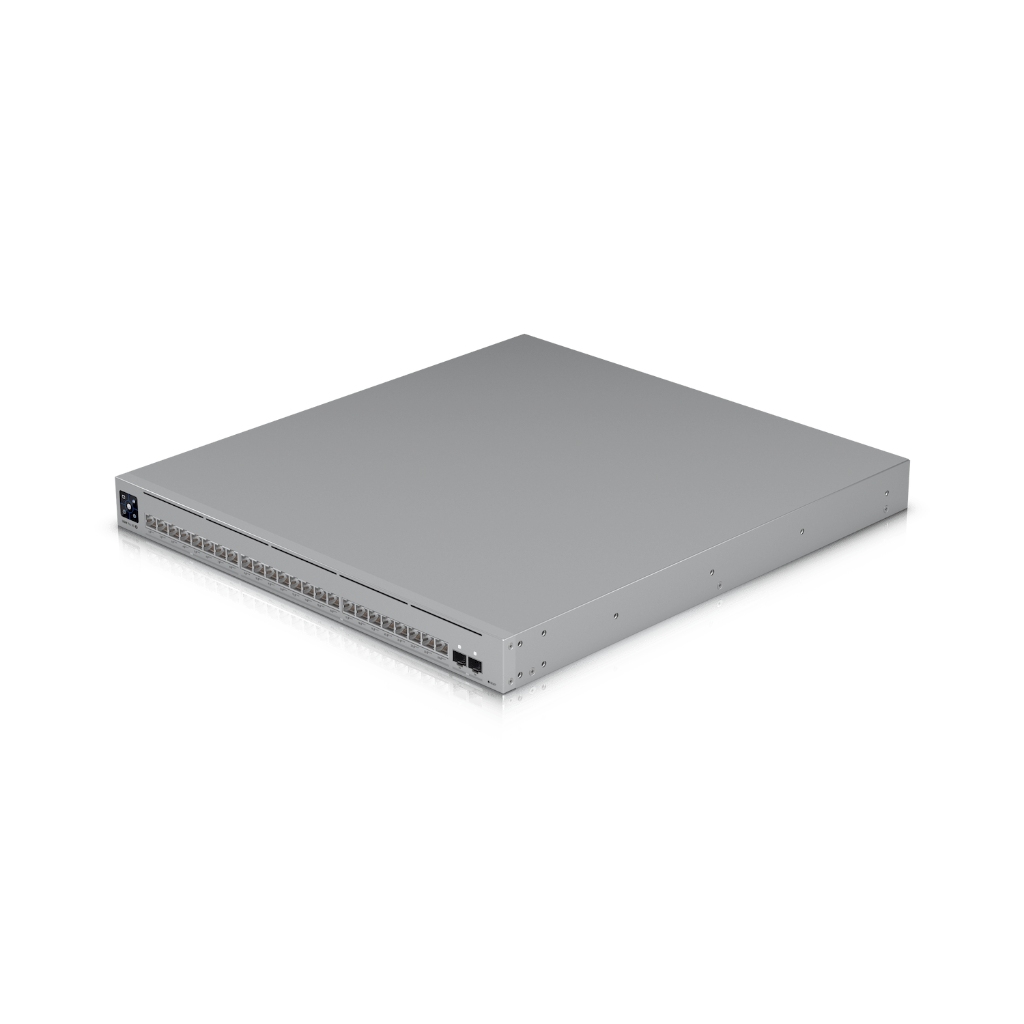 UBNT USW-Pro-XG-24-PoE UBNT UniFi Pro XG 24 PoE (USW-Pro-XG-24-PoE) – 24 Port 10G/2.5G PoE+++ Katman 3 Switch, 25G SFP28 Uplink ve 720W PoE ürün görseli 2 - wifidepo